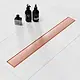 Pura Rose Gold Shower Drain with Flange HDL 06 95 RG, Stainless Steel, 95 cm - Image 1