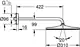 Grohe Mono 310 Code 22121KF0 Round Shower Head 31 cm with 42 cm Upper Concealed Arm, Matte Black - Image 5