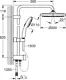 Grohe Tempesta System 250 Shower Column 2 × 1, Code 269802431, 25 cm Shower Head and 3-Function Handset, Black - Image 5