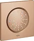 Grohe 27251DL0 Square Concealed Jet Shower 12.7 × 12.7 cm, Rain Shower Spray Side Jet — Rose Gold - Image 1