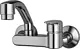 Sphinx Abdo Hanafia Sayer S6 Wall-Mounted Kitchen Mixer, Chrome, Upper Spout 20 cm - Image 2