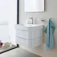 Duravit Happy D.2 Vanity Unit Basin 60 cm 2318600000, White - Image 2