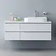 Duravit Happy D.2 Vanity Unit Basin 60 cm 2318600000, White - Image 3