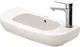 Duravit D-Code Wall-Hung Basin 50 cm, Right Side, Pergamon - Image 2
