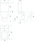 Lecico Trend Bathroom Set, White, Back-to-Wall Toilet and 60 cm Basin with Full Pedestal - Image 8