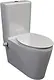 Lecico Galaxy Bathroom Set White: Back-to-Wall S/P Trap Combination and 60 cm Basin with Full Pedestal - Image 5
