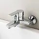 Fox Spectra SP01 Single Lever Bath and Shower Mixer, Brass Body, Chrome - Image 1