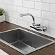 Fox Spectra SP06 Wall-Mounted Kitchen Mixer with High Swivel Spout, Chrome - Image 1