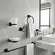 Infinity IN 150 B Stainless Steel Accessories Set, Matte Black, 6 Pieces - Image 1
