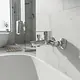 Moravia MS 601 C Bath Mixer, Polished Chrome - Image 1