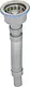 Toutoungi Touch 3 inch Kitchen Sink Waste with Strainer - Image 2