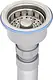 Toutoungi Touch 3 inch Kitchen Sink Waste with Strainer - Image 3