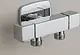 Moravia T400 Double Outlet Angle Valve with Plate, Chrome - Image 1