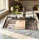 Seven Steel SD 7850 Smart Digital Piano Kitchen Sink 50 × 78 cm, Flat Edge with 5 Buttons and Full Accessories - Image 4