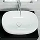 Villeroy & Boch Avento Above-Counter Basin, Glossy White, 59 cm with Fixing Set - Image 1
