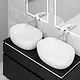 Villeroy & Boch Avento Above-Counter Basin, Glossy White, 59 cm with Fixing Set - Image 5