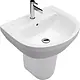 Villeroy & Boch Avento Basin with Half Pedestal, White, 60 cm with Fixing Set - Image 2