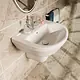 Villeroy & Boch Avento Basin with Half Pedestal, White, 60 cm with Fixing Set - Image 3