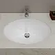 Villeroy & Boch O.novo Oval Under-Counter Basin 53.5 cm with Fixing Set, White - Image 1