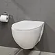Villeroy & Boch O.novo Wall-Hung Toilet 5C31B301, Rimless, with Soft-Close Toilet Seat & Cover, Handle, Internal Bidet Spray & Fixing Set, White - Image 5