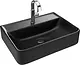 Villeroy & Boch Subway Vanity Basin, Matte Black, 65 cm with Fixing Set - Image 2