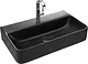 Villeroy & Boch Subway Vanity Basin, Matte Black, 79.5 cm with Fixing Set - Image 2