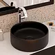 Villeroy & Boch Subway Countertop Basin, Matte Black, 44 cm, with Fixing Set - Image 4