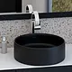 Villeroy & Boch Subway Countertop Basin, Matte Black, 44 cm, with Fixing Set - Image 5