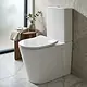 Villeroy & Boch Subway 5C34T301 Back-to-Wall Rimless Toilet, Glossy White with Soft-Close Seat, Cistern, Fittings and Fixing Set - Image 1