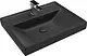 Villeroy & Boch Venticello Vanity Basin, Matte Black, 63.5 cm with Fixing Set - Image 2