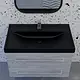 Villeroy & Boch Venticello Vanity Basin, Matte Black, 63.5 cm with Fixing Set - Image 3