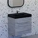 Villeroy & Boch Venticello Vanity Basin, Matte Black, 63.5 cm with Fixing Set - Image 5