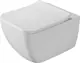 Villeroy & Boch Venticello Wall-Hung Toilet, White, Rimless with Soft-Close Toilet Seat & Cover, Internal Bidet Spray and Fixing Bolts - Image 2