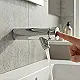 Gawad BC-0002 Wall-Mounted Self-Closing Tap, 13.5 cm, Glossy Chrome - Image 1