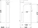 Genebre K8 Paccino High Basin Mixer 60136284566 Chrome Height 33.5 cm - Image 3
