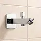 Moravia MS 23 C Concealed Bottom Outlet with Diverter, Glossy Chrome, 11 cm, Square Cover - Image 1