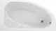 Green Land Bathtub 160 × 90 cm, Right, White - Image 3