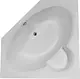 El Tib Milano Pentagonal Corner Bathtub, 135 × 135 cm - Image 2