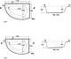 Ideal Standard Plan Bathtub G8849 - G8848, 170 × 110 cm, without Panels (Built-in), Pergamon - Image 2