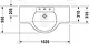 (Pre-order) Duravit Darling 040110 Vanity Basin, 101.5 cm, Pergamon - Image 2