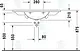 (Pre-order) Duravit Darling 040110 Vanity Basin, 101.5 cm, Pergamon - Image 3