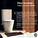 Ideal Standard Tonic P-Trap Toilet, Pergamon, with Soft-Close Toilet Seat & Cover, Cistern with Mechanism, Internal Bidet Spray and Fixing Set - Image 2