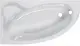Surf Bathtub 150 × 80 cm, Right, White - Image 3