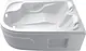 Ideal Standard Tonic Bathtub Right G8822 - Left G8834, 180 × 120 cm with Chrome Handle - Image 2