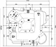 Ideal Standard Spa Jacuzzi, White, 213 × 190 cm, 32 Jets, with 4 Panels and Frame - Image 3