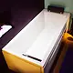 Milano Bathtub with Pillow & Strainer, 170 × 75 cm, White - Image 7