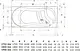 Duravit Dallas Bathtub 800659, 170 × 75 cm with Pillow and Seat, Front Panel + 2 Side Panels, Pergamon - Image 5
