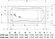 Duravit Jamaica Bathtub 800058 170 × 80 × 39 cm with Pillow and Handle, Front Panel Only with Frame, White - Image 4