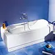 Duravit Jamaica 800058 Bathtub 170 × 80 × 39 cm, with Pillow and Handle - Image 4