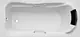 Jamaica Bathtub 170 × 80 cm with Pillow and Handle, 170 cm Front Panel + 80 cm Left Side Panel, Left Drain, White - Image 8